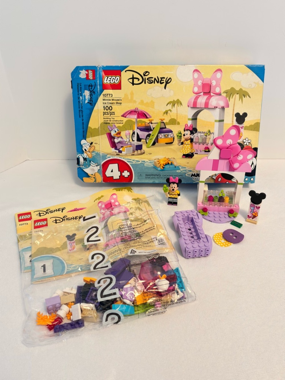Lego Disney Minnie Mouse's Ice Cream Shop #10773 Retired